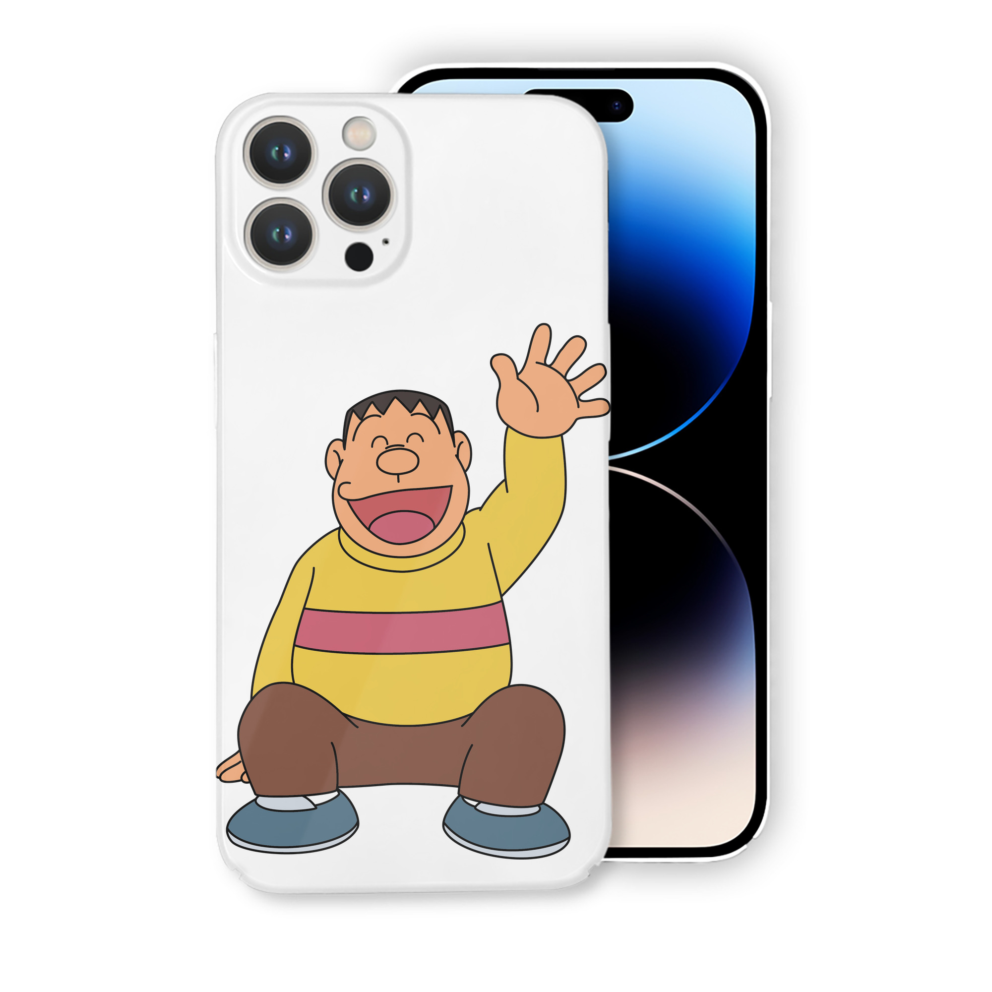 （画像用） ドラえもん 剛田武 Doraemon Gouta Takeshi 【iPhone 14シリーズ対応】ハードケース